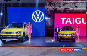 German Engineered SUV Volkswagen Taigun was unveiled by Actor Krithi Kharbanda - thisweekindia