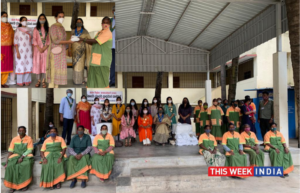Ladies Circle India in Partnership with Tangent Club Distributed Sanitary Pads to over 800 BBMP Pourakarmikas - thisweekindia