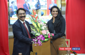 Olympic shuttler PV Sindhu launches Bank of Barodas all new Corporate Website - thisweekindia