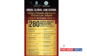 Jindal Global Law School’s Faculty Research in Scopus Indexed Publications Exceed all NLUs - thisweekindia
