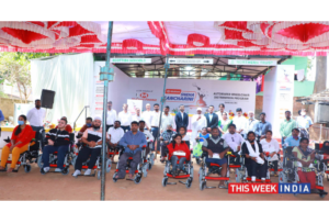 Muthoot Finance donates fully automatic electric wheelchairs - thisweekindia