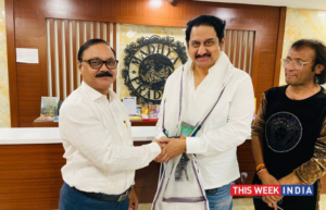South superstar Suman Talwar visited MPTB office - thisweekindia