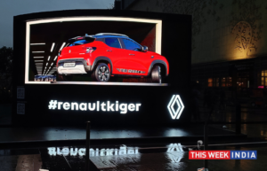 Renault india kicked off the brand first 3d anamorphic experience - thisweekindia
