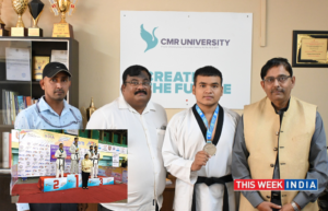 CMR University Student Wins Silver Medal - thisweekindia