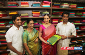 Esha Deol Inaugurates Sundari Silks' New Flagship Store in Mumbai - thisweekindia