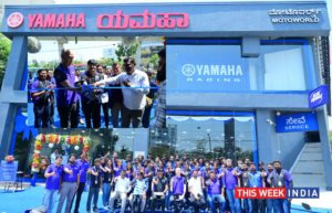 Bangalore, Karnataka, 31st May 2024: India Yamaha Motor (IYM) Pvt. Ltd. today announced the opening of a new state-of-the-art “Blue Square” outlet in Bangalore. This new outlet is launched under the banner of ‘Moto World’ with 7,100sqft. space at Ambalipura, Varthur Hobli in Bangalore. Yamaha Blue Square showrooms are designed to deliver a superior experience to customers across end-to-end sales, service, and support through a highly personalised approach. The exclusive Blue Square outlet embody the brand’s true spirit and have been meticulously designed to provide customers with an exceptional end-to-end experience. They exemplify a personalized approach, ensuring every customer feels valued and satisfied. By leveraging these exclusive outlets, the brand aims to offer customers a gateway into the world of Yamaha Racing. Each section of these premium outlets has been thoughtfully crafted to instil a sense of pride in being associated with a global brand deeply rooted in international motorsports. Guided by this philosophy, Yamaha has formed an instant connection with customers through the combination of "Blue," representing the brand's proud racing legacy, and "Square," symbolising a curated platform for customers to connect with Yamaha's exhilarating, sporty, and stylish range of two-wheelers. Alongside providing an industry-leading experience, these outlets also serve as a platform for the Blue Streaks riders - Yamaha’s exclusive biker community, allowing riders to engage and interact with other riders. Including the new outlet, Yamaha will now have 23 exclusive Blue Square Showrooms in the Karnataka market. While Yamaha’s Supersport R3 (321cc), torque-rich MT-03 (321cc) and maxi-sports Aerox (155cc) and Aerox Version S (155cc) are exclusively sold through Blue Square showrooms, these premium outlets also showcase the updated line-up of premium two-wheelers including YZF-R15M (155cc), YZF-R15 V4 (155cc), YZF-R15S V3 (155cc), MT-15 V2 (155cc); Blue-Core Technology-enabled models such as FZS-Fi Version 4.0 (149cc), FZS-Fi Version 3.0 (149cc), FZ-Fi Version 3.0 (149cc), FZ-X (149cc), and scooters like Fascino 125 Fi Hybrid (125cc), Ray ZR 125 Fi Hybrid (125cc), Ray ZR Street Rally 125 Fi Hybrid (125cc). Delivering on the promise of providing a more comprehensive experience, these premium Blue Square outlets also have the latest Yamaha genuine accessories, official apparel, and Yamaha genuine spare parts on the display and sales for customers.