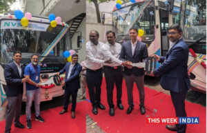 NVS Travel Solutions Launches India’s First Private EV Bus Fleet - thisweekindia (2)