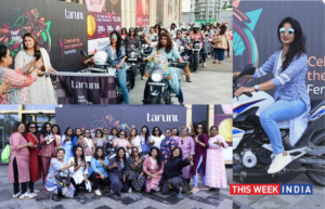 Taruni flags off Her Ride Her Rules Bike Rally to Celebrate Femininity - thisweekindia
