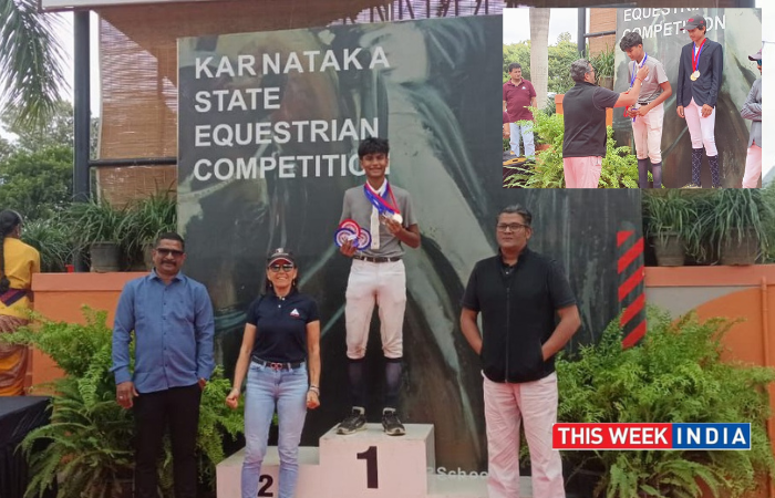 GIIS Whitefield Student Shubh Choudhari Wins Gold and Silver - thisweekindia