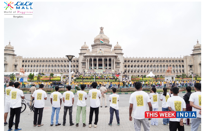 Lulu Group Bengaluru Launches 'LULU ON SALE' at Vidhan Soudha on International Yoga Day - thisweekindia