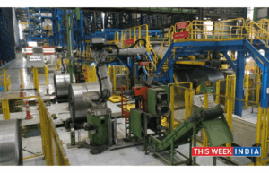 AMNS India Pioneers High-Strength Automotive Steel Production with New Galvanizing Line - thisweekindia