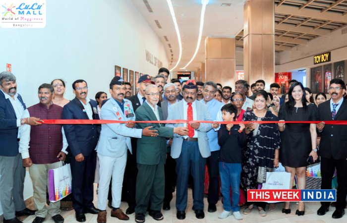 A Nation Salutes Its Heroes Lulu Mall Bengaluru Unveils Permanent Wall of Fame - thisweekindia