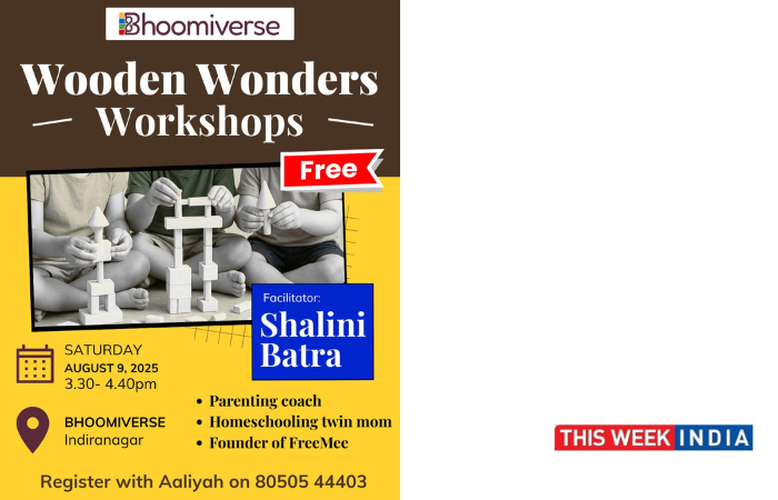 Free Wooden Toy Workshop for Kids Ages 3-1 - thisweekindia