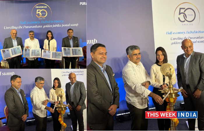 Puravankara Celebrates 50 Years with a Commemorative My Stamp by India Pos t- thisweekindia