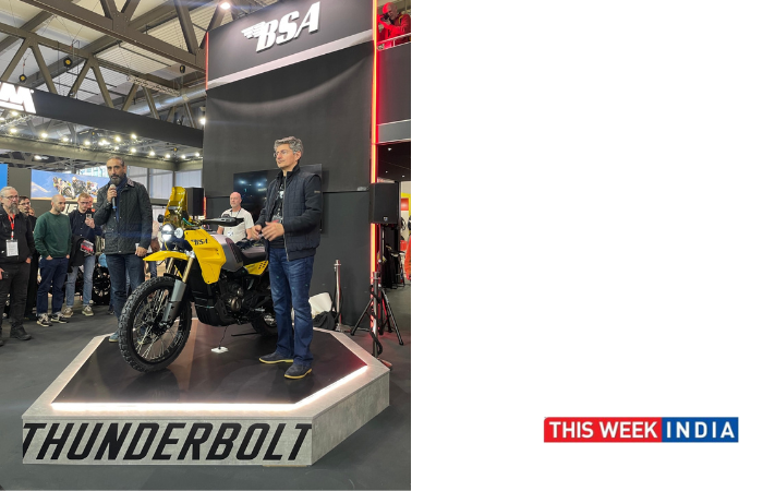 BSA Unveils First-Ever Adventure Bike The New Thunderbolt - thisweekindia