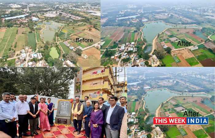 Ujjivan Small Finance Bank Unveils Rejuvenated Kanekkallu Lake - thisweekindia