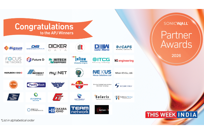 SonicWall Celebrates Its Best Partners Yet with the 2026 Partner Awards - thisweekindia