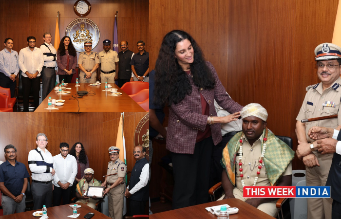 HOSMAT Hospitals Honors Heroic Police Officer with Good Samaritan Award - thisweekindia