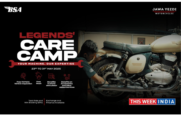 Classic Legends Announces Nationwide 9-Day Legends Care Camp for Jawa, Yezdi - thisweekindia