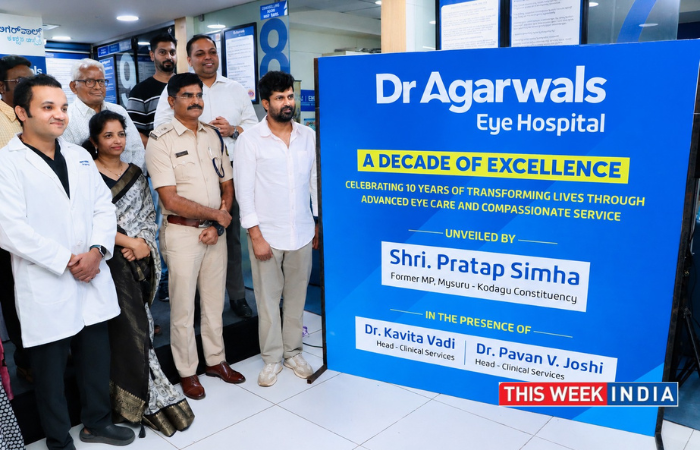 Dr Agarwals Eye Hospital Marks a Decade of Clinical Excellence in Mysuru - thisweekindia