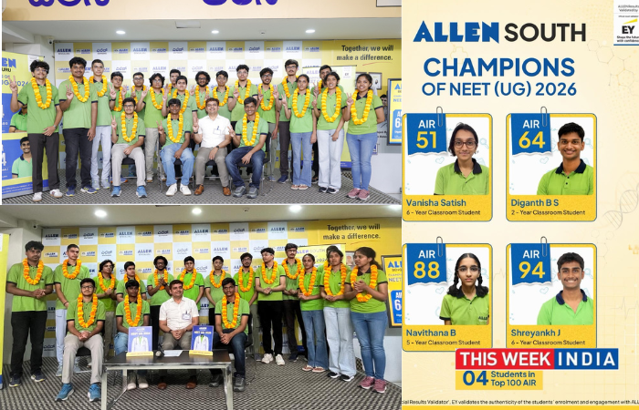 ALLEN Career Institute Dominates NEET-UG 2026 - thisweekindia