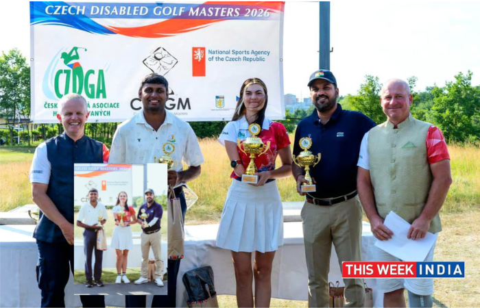 Indians secure two podium finishes at Czech Disabled Golf Masters 2026 - thisweekindia
