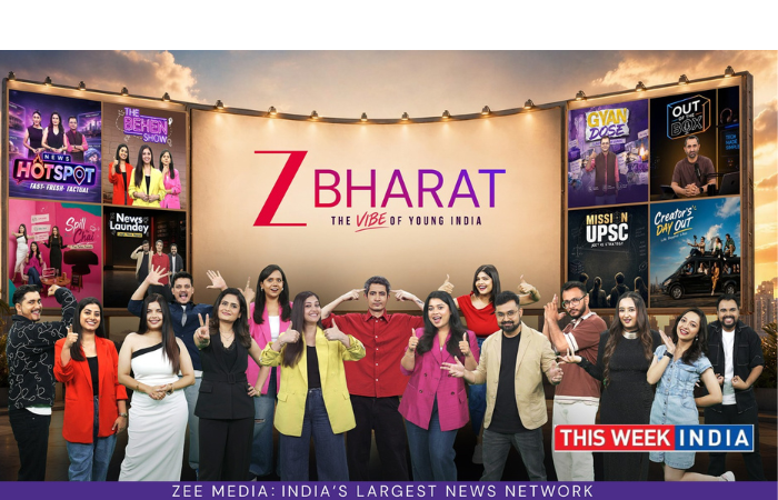 Zee Bharat Restages to Capture the Vibe of Young India - thisweekindia